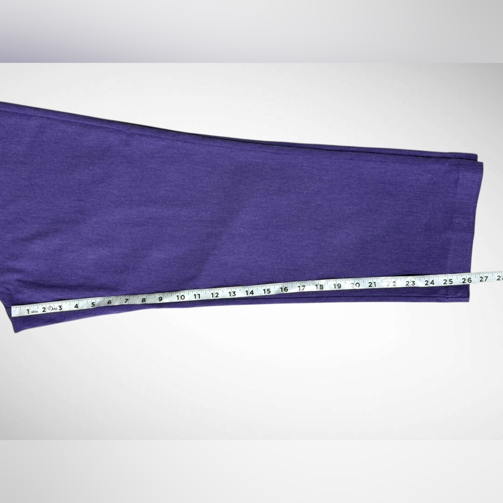 Alfred Dunner Allure Slimming Pants Petite 14P – Purple Stretch Pull-On - Picture 11 of 13